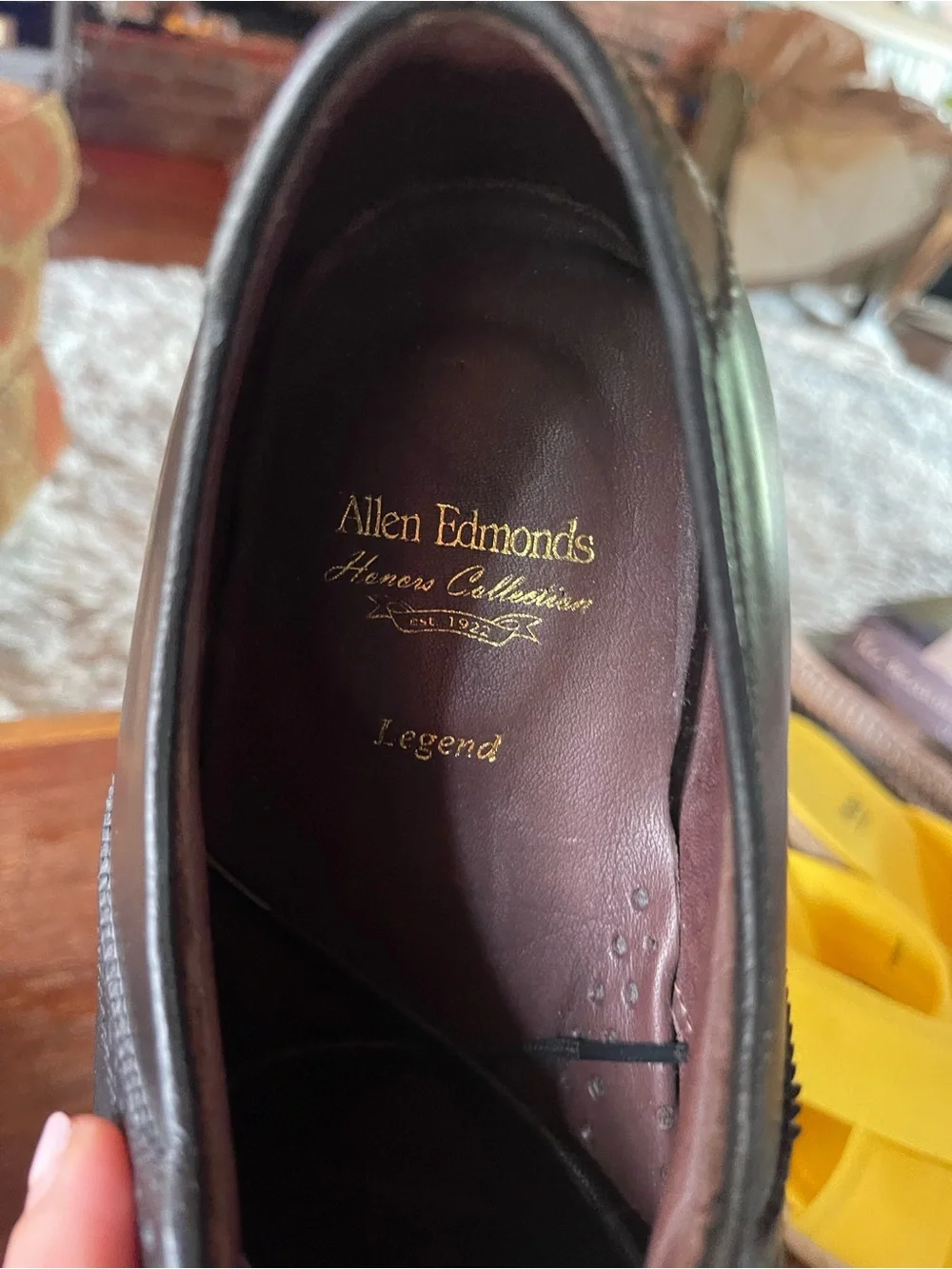 Allen Edmonds Brown  never wornWingtip Brogues